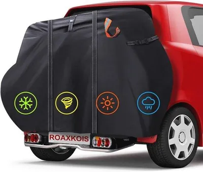 Produktbild von Famanu Fahrradtasche wasserdicht mit Sicherheitslöchern - 600D Oxford-Gewebe mit PolyurethanBeschichtung