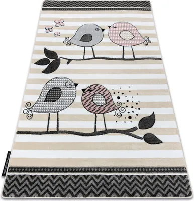 Immagine prodotto di Tappeto PETIT BIRDS UCELLINI crema beige 120x170 cm