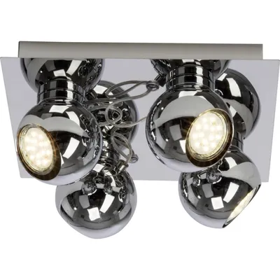 Produktbild von Brilliant LED Wand- & Deckenleuchte Magnito Chrom 4 x 3W GU10 1000lm warmweiß 3000K schwenkbar