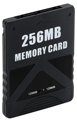 Produktbild von Wigearss PS2 Speicherkarte 256MB Memory Card für PS2, Dual-Zone 2×128 MB, Nicht für PS2 Slim, Kein FreeMCBoot