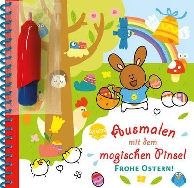 Immagine prodotto di Colorare con il pennello magico - Buona Pasqua!