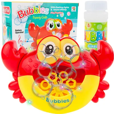 Immagine prodotto di Macchina per bolle di sapone a granchio Bolle di sapone + liquido