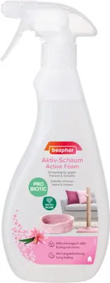 Produktbild von BEAPHAR Aktiv-Schaum Reinigungsspray für Tierumgebung 500 ml Blumenduft