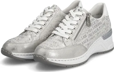 Produktbild von Rieker Damen Sneaker beige kombi, Damen:38 EU