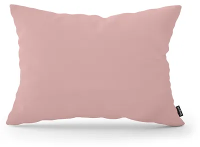 Immagine prodotto di Cuscino decorativo, superficie liscia, color rosa cipria, 40 x 55 cm