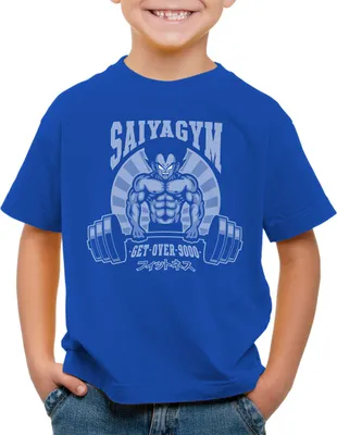 Produktbild von style3 Saiya Gym 9000 Kinder T-Shirt son-goku roshi gt z roshi dragon