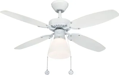 Produktbild von Westinghouse Deckenventilator Capitol Weiß 105 cm mit Beleuchtung und Zugschaltern