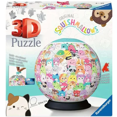 Image de Ravensburger 3D Puzzel Squishmallows, 72st.