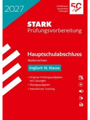 Immagine prodotto di STARK Englisch - Hauptschulabschluss 2027 Niedersachsen - Prüfungsvorbereitung inkl. Lösungen