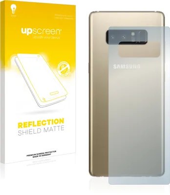 Produktbild von upscreen Schutzfolie für Samsung Galaxy Note 8 (Rückseite) Folie Matt Entspiegelt Anti-Reflex