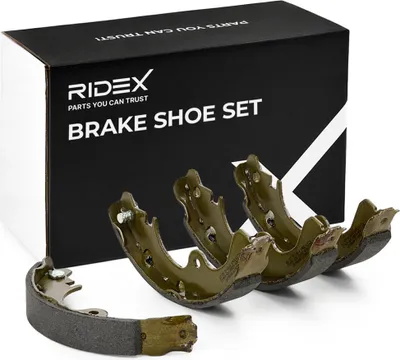 Produktbild von RIDEX Bremsbackensatz Trommelbremse Hinten für AUDI A4 Limousine (8K2, B8) 70B0185
