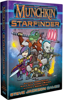 Produktbild von Munchkin Starfinder - Kartenspiel - ENG Edition