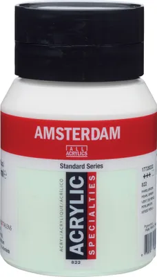 Obrázek produktu pro Akrylová barva Amsterdam Standard Series 500 ml perleťově zelená 822