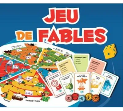 Produktbild von Jeu de fables. Gamebox mit 132 Karten, Spielplan + Download