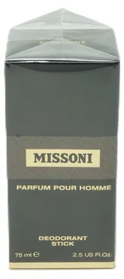 Produktbild von Missoni Pour Homme, Männer, Parfümiertes Deo, Deostift, Stab, 75 ml, Grapefruit, Lavendel, Zitrone