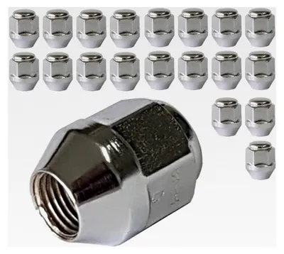 Produktbild von 20 geschlossene Kegelbund-Radmuttern M12x1,25 H25mm HEX19