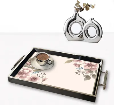Produktbild von Evila Originals, TPG9794, Tablett, Mehrfarbig, 100 % GLAS, 50 x 29 x 3,5 cm