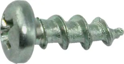 Produktbild von SFS-SPT/ 6 Beschlagschraube Halbrundk. 4.3x12 PH 2 Stahl silber f. Kunststoffpr