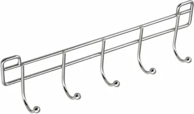Immagine prodotto di Linea Aqualine Chrom - Cinque ganci, cromo 37055