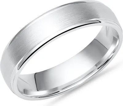 Produktbild von Unique Silberring 925 Sterling Silber matt 5mm breit R8505