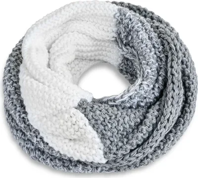 Neverless® Damen Loopschal Feinstrick - Schlauchschal Einfarbig 75x35cm | 85% Polyacryl, 15% Polyamid