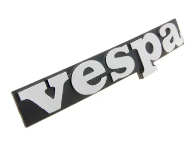 Immagine prodotto di Piastra / scritta "Vespa" per paragambe per Vespa PK, PK XL