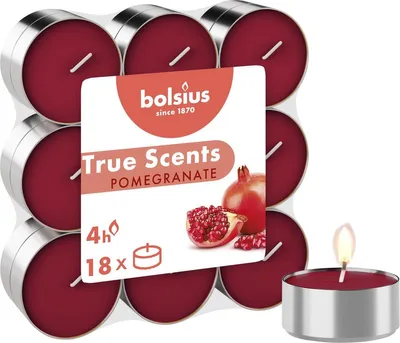 Produktbild von Tealight Candles – Pomegranate Scented – 18 Pieces