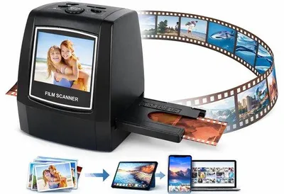 Immagine prodotto di Negatief-Scanner - Scanner digitale per diapositive - Nero
