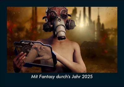 Produktbild von Mit Fantasy durch's Jahr 2025 Fotokalender DIN A5