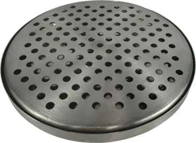 Produktbild von BieTal® Theken Tropfschale Tropfblech Tropfkasten Edelstahl rund 14x2cm 2-teilig