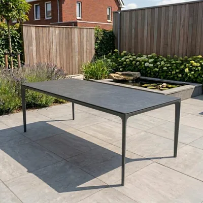 Produktbild von Gartentisch Vienna Anthrazit 200 cm Dining Esstisch – 8200A