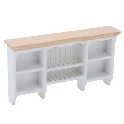 Produktbild von Miniatura Aufbewahrungsschrank,Miniatura Möbelschrank,Puppenhaus Regal,Puppenhaus Wandschrank,Mini Aufbewahrungsregal,Mini Puppenhaus Regal
