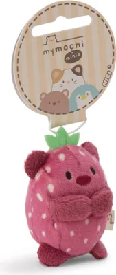 Immagine prodotto di NICI mymochi minis orso peluche ciondolo Nomo fragola 5 cm