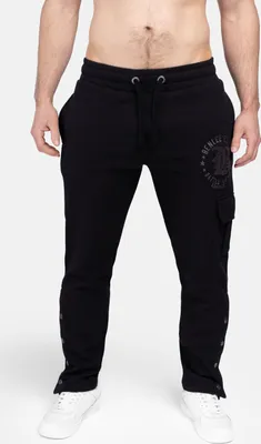 Produktbild von Herren Jogginghose normale Passform VENTURA Black/Grey S BENLEE