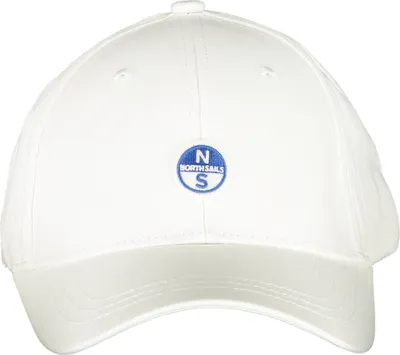 Produktbild von Herren Weiße Baseballkappe aus Baumwolle mit Stickerei Logo