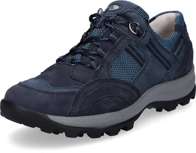 Zdjęcie produktu dla Waldläufer damskie sznurowane buty granatowy denim niebieski 6.5