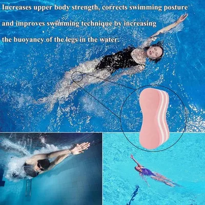 Schwimmen Trainingshilfsmittel Pullbuoy - Oberkörperkraft - Schwimmbad Schwimmhilfe - Erwachsene Kinder