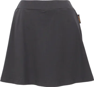 Produktbild von Minirock, Skort aus Biobaumwolle, Minirock mit Shorts, Yogarock - Schwarz, Damen, Baumwolle(Bio),Elasthan, Größe: XL
