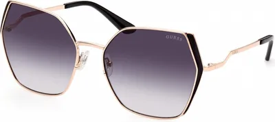 Produktbild von Guess GU7843 Shiny rose gold 61/18/135 Damen Sonnenbrillen