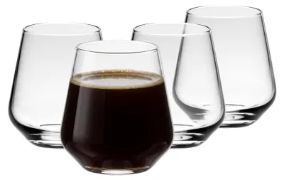 Zdjęcie produktu dla Zestaw 4 szklanek KROSNO do kawy, espresso i podwójnego espresso, pojemność 110 ml, kolekcja