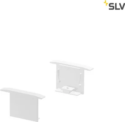 Produktbild von SLV 1000557 GRAZIA 20 Einbauprofil Endkappen 2 Stk. weiss