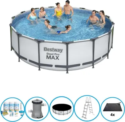 Obrázok produktu pre Bestway Pool Steel Pro MAX - Bazénová dohoda - 457x122 cm