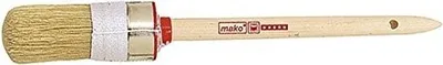 Obrázok produktu pre Prstencový štetec MAKO na farby, rukoväť z prírodného dreva, veľkosť 4, 25 mm