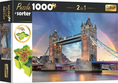 Zdjęcie produktu dla TREFL 2w1 Tower Bridge, Londyn 1000 sztuk