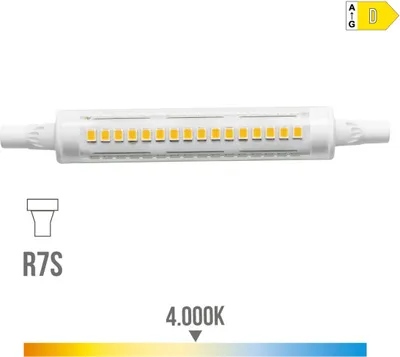 Image de Ampoule Led R7s 118mm 9w Remplacement Halogène Lumineux Et économique - Edm