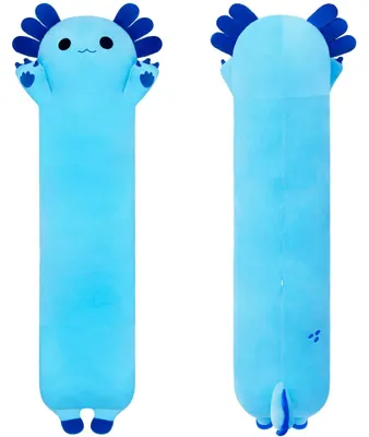 Obrázek produktu pro Plyšový axolotl, polštář – dlouhý a měkký – 110 cm
