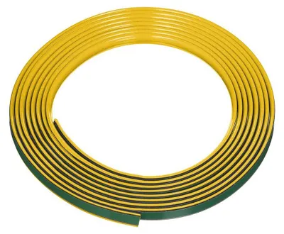 Productafbeelding van 4R Quattroerre.it. Geel zelfklevend profiel voor auto's, 2,5 meter rol, kleur: geel