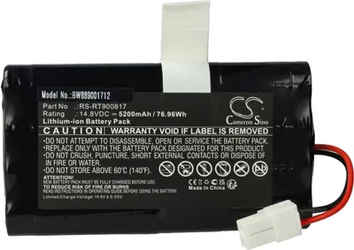Produktbild von vhbw Akku Ersatz für Rowenta RS-RT900817 für Saugroboter (5200 mAh, 14,8 V, Li-Ion)