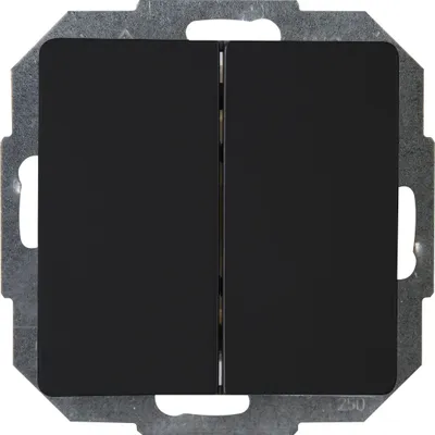 Produktbild von Kopp 650350083 Wechse-Wechselschalter Paris mattschwarz