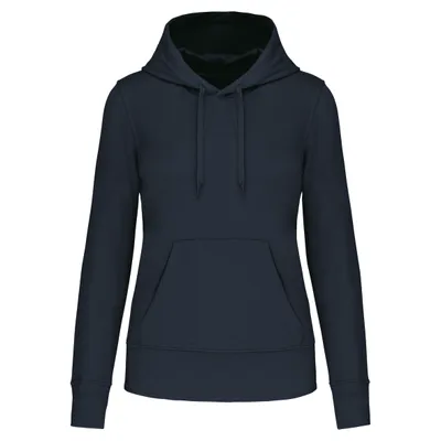 Produktbild von Kariban Damen Hoodie Classic Hooded Kapuzenpullover Kapuzensweatshirt, Größe:2XL, Farbe:Navy Blau